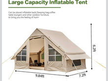 Load image into Gallery viewer, Glamping Tent with electric air pump
